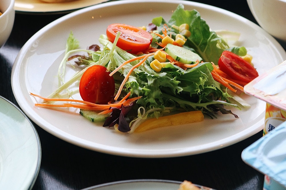 뷔페 아침 식사