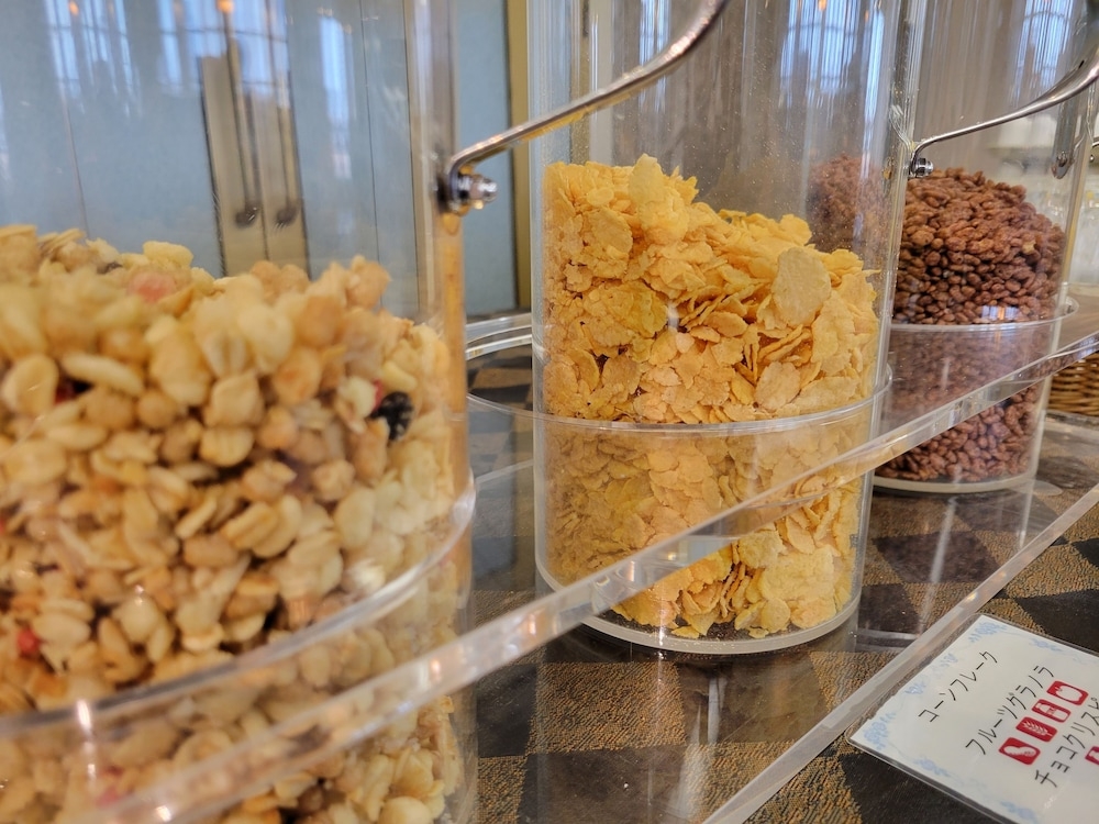 뷔페 아침 식사