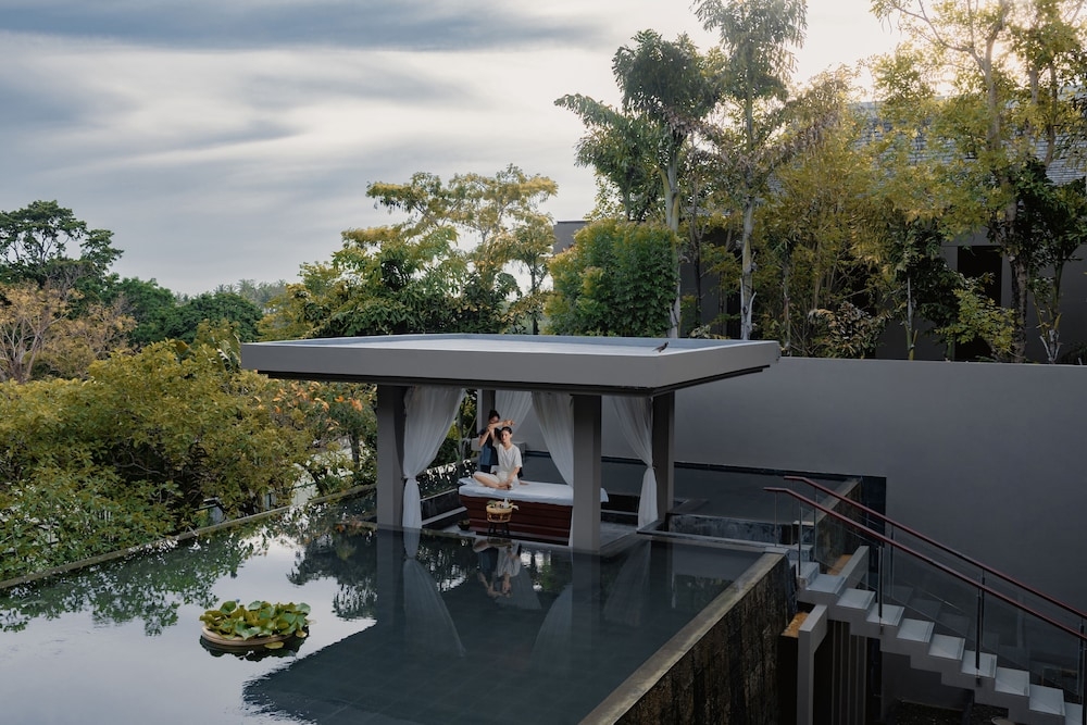 야외 스파 욕조