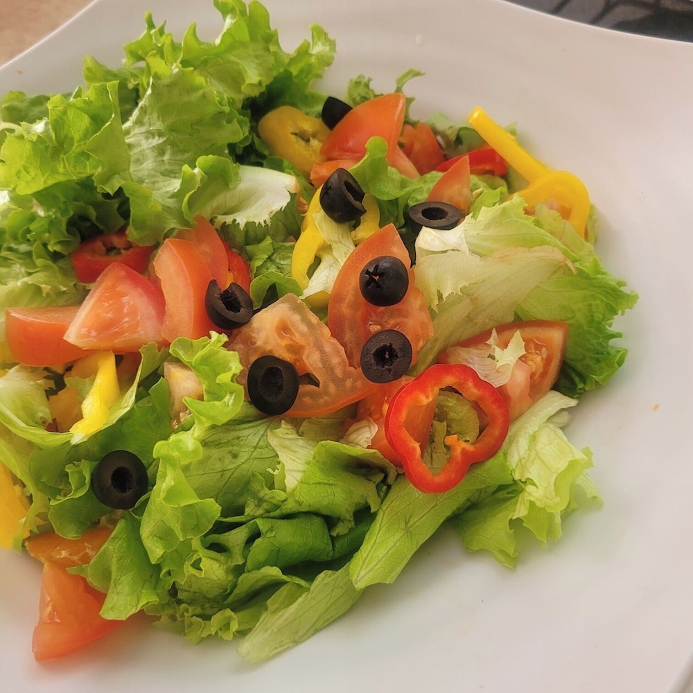 뷔페 아침 식사