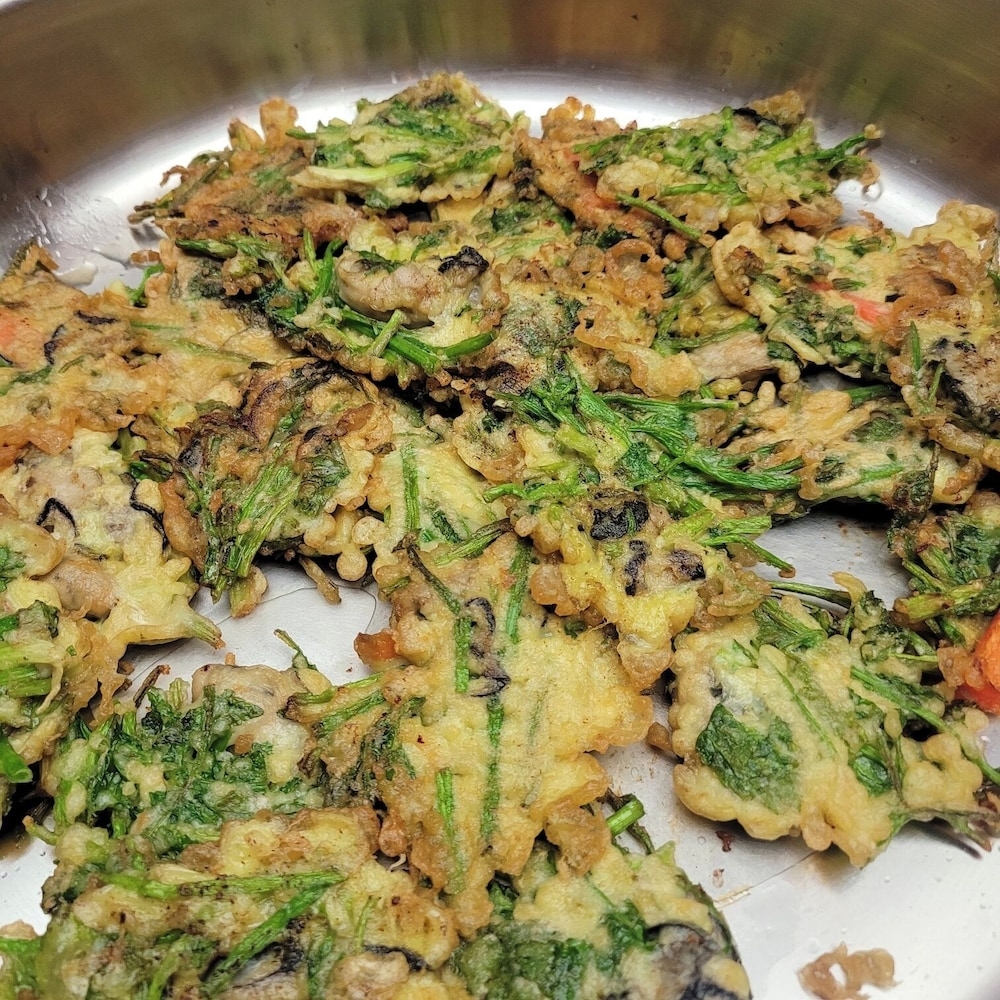 뷔페 아침 식사