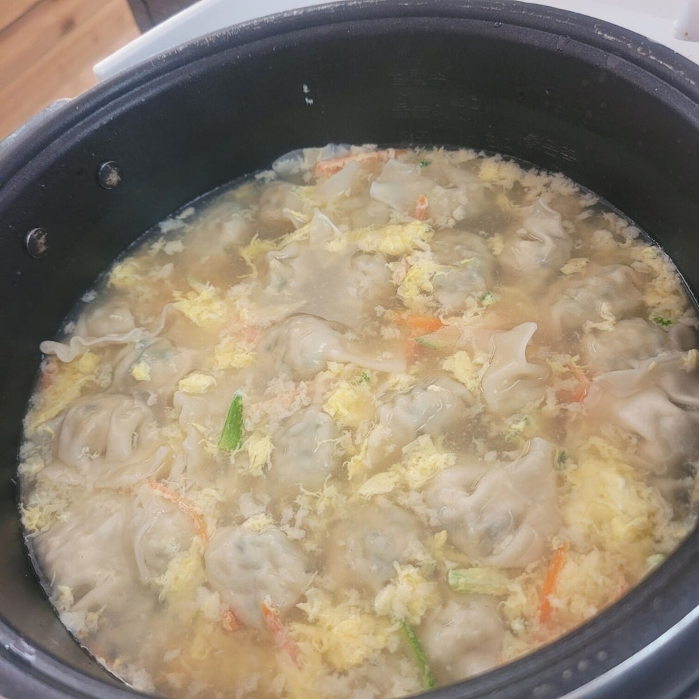 뷔페 아침 식사