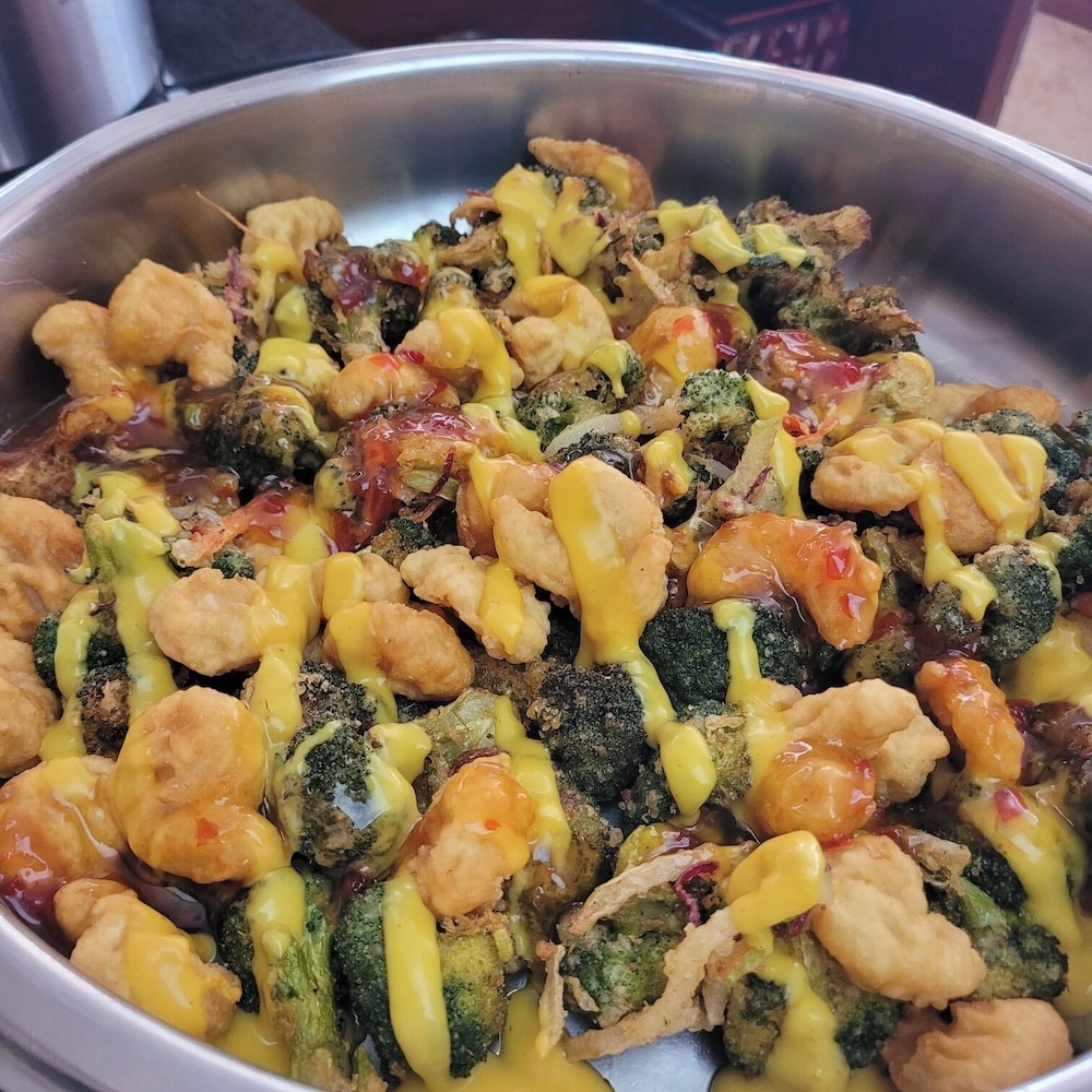 뷔페 아침 식사