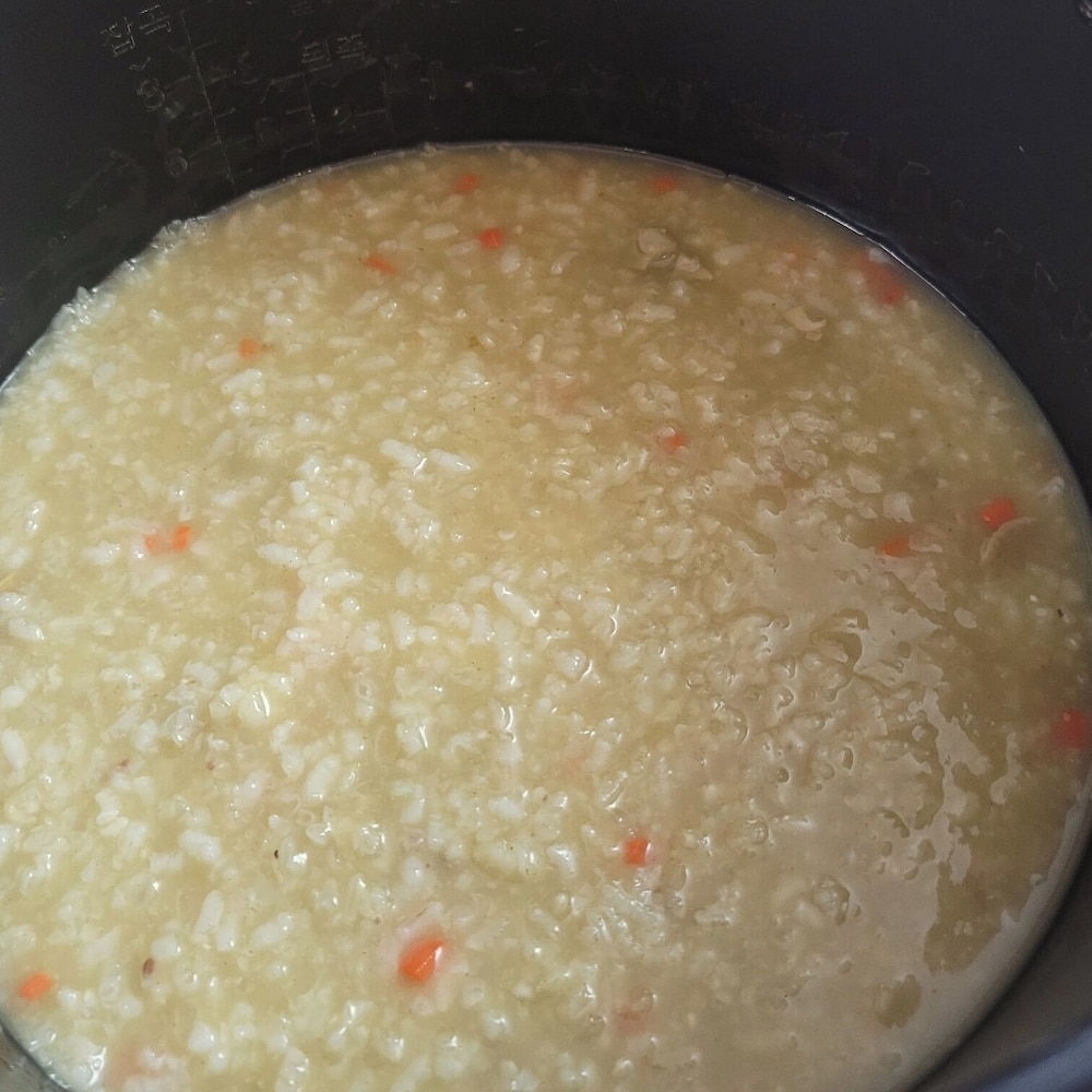 뷔페 아침 식사