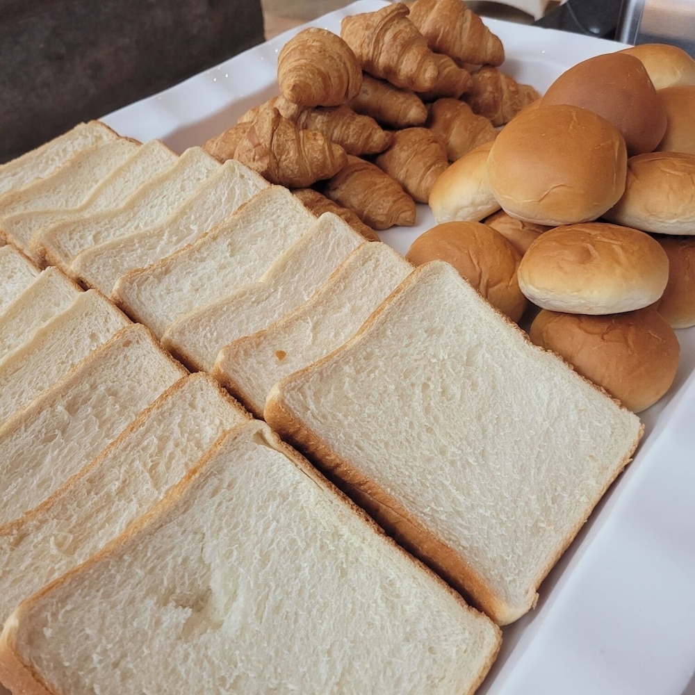 뷔페 아침 식사