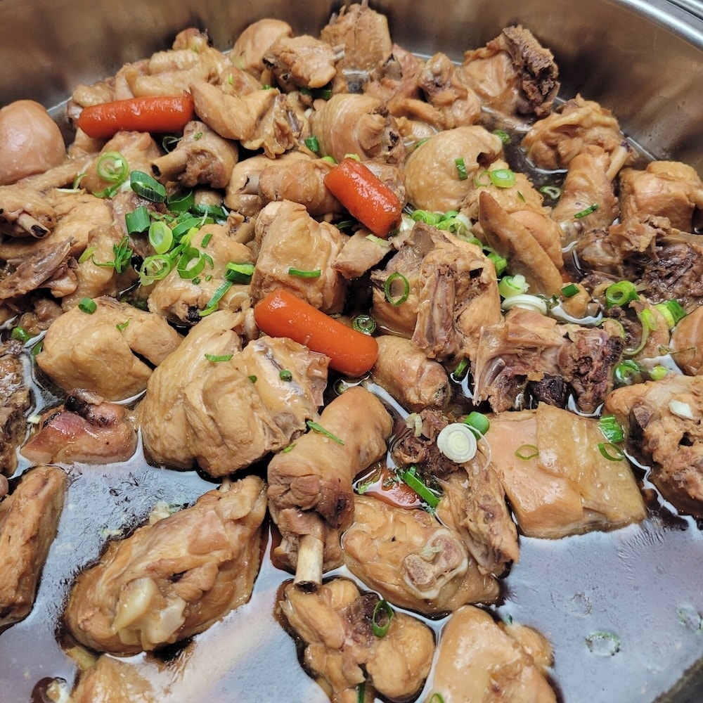 뷔페 아침 식사