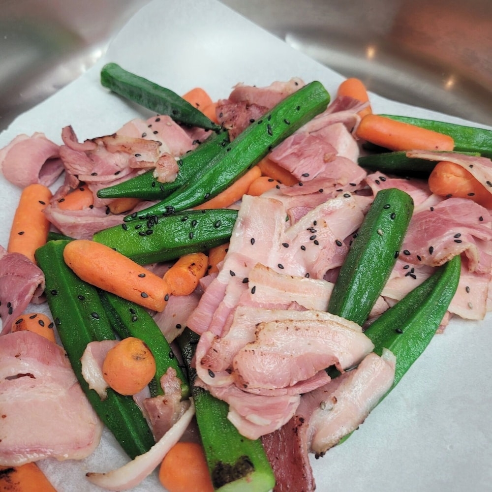 뷔페 아침 식사