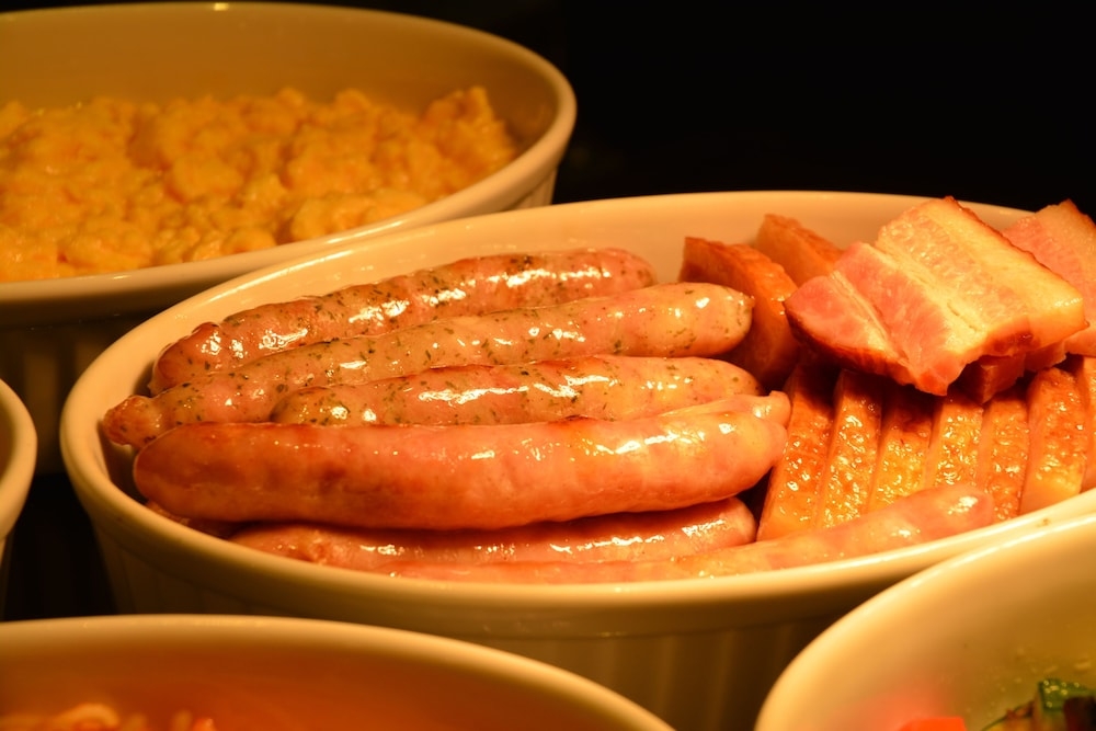 뷔페 아침 식사