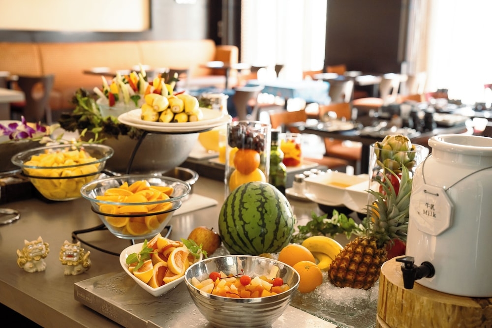 뷔페 아침 식사