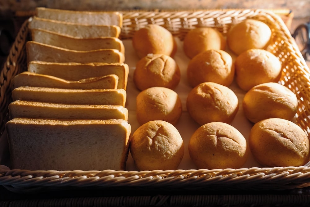 뷔페 아침 식사