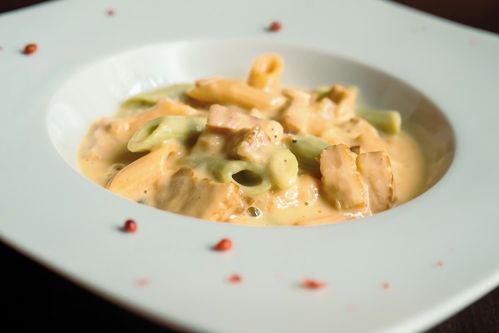 뷔페 아침 식사