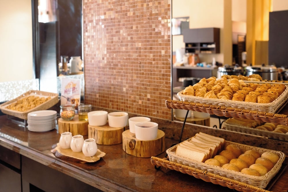 뷔페 아침 식사