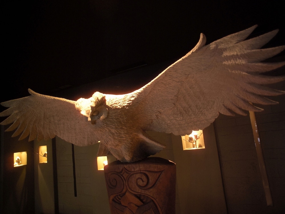 숙박 시설 입구