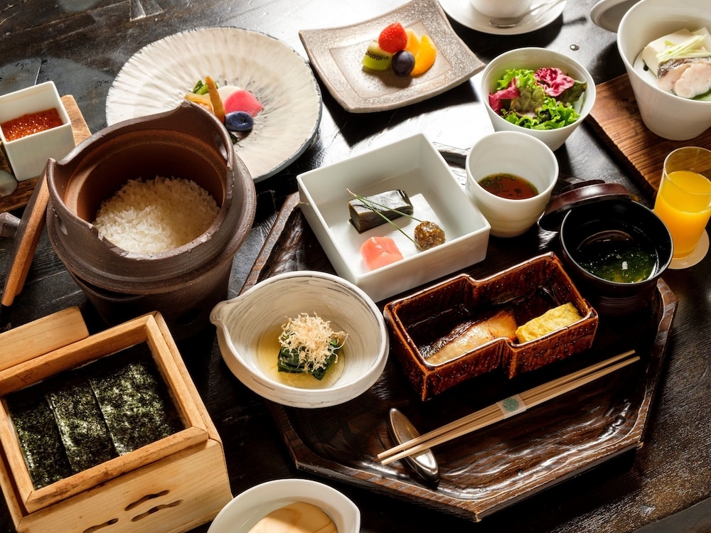 료칸 내 식사 공간