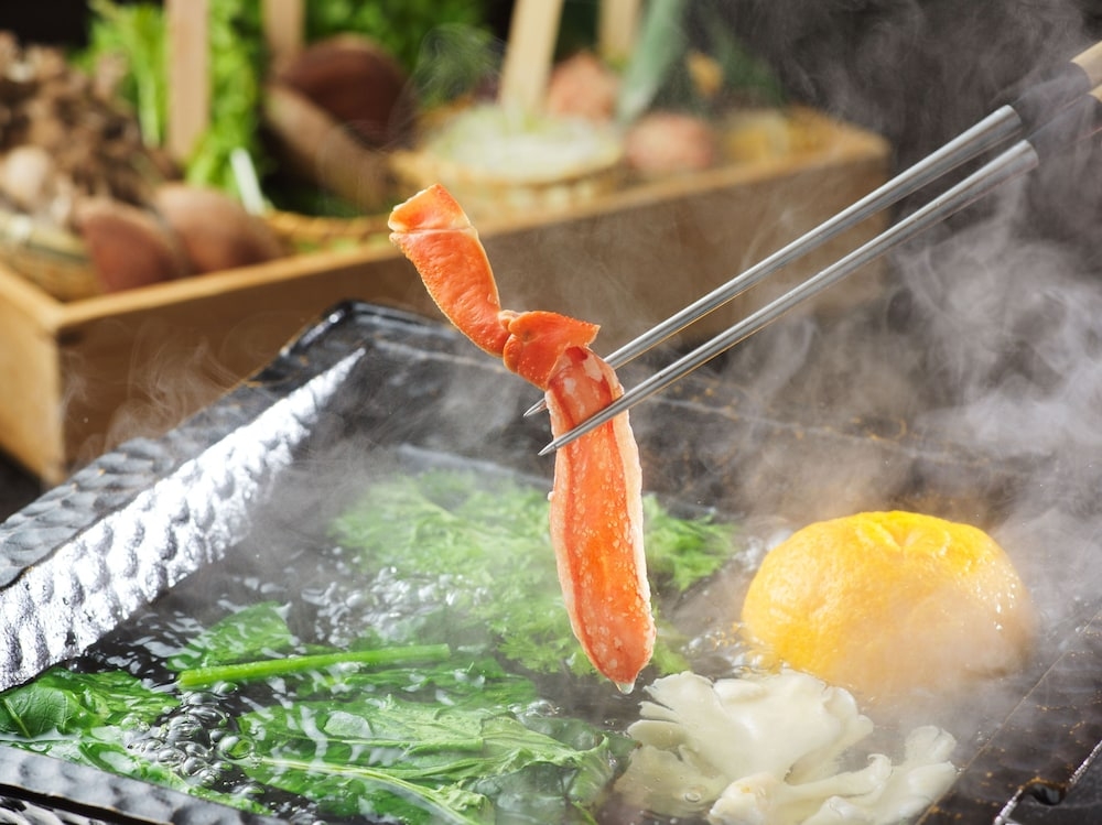 료칸 내 식사 공간