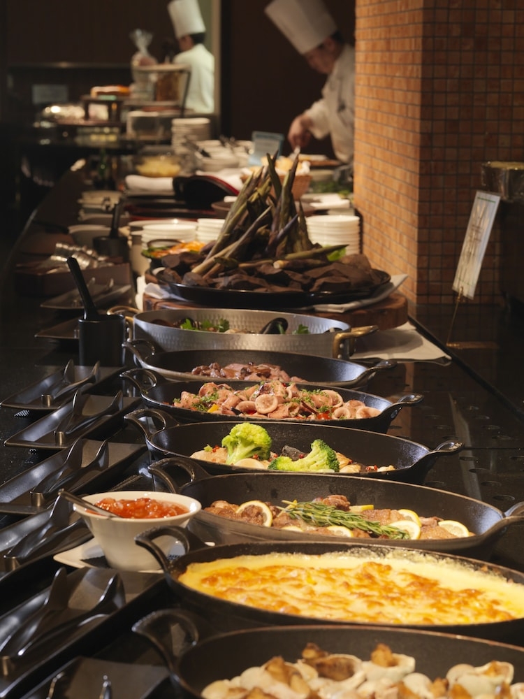 료칸 내 식사 공간