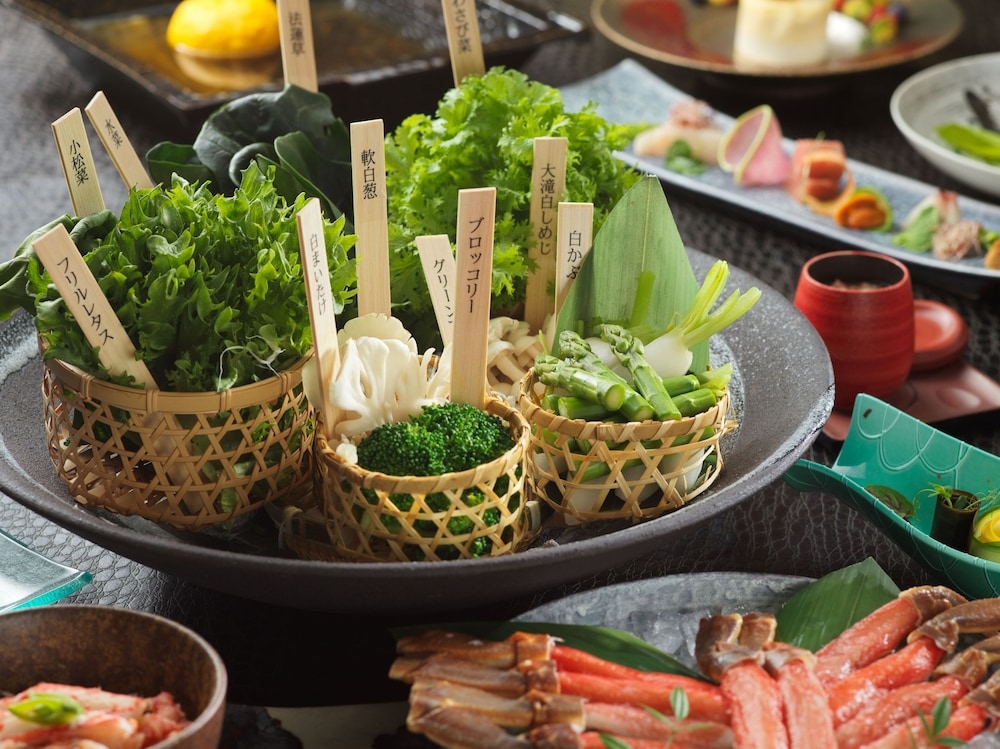 료칸 내 식사 공간