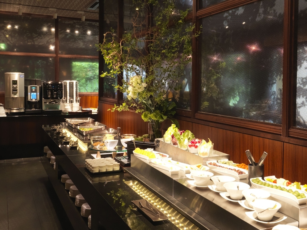 뷔페 아침 식사