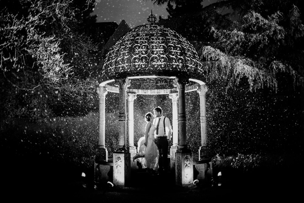 야외 결혼식 공간