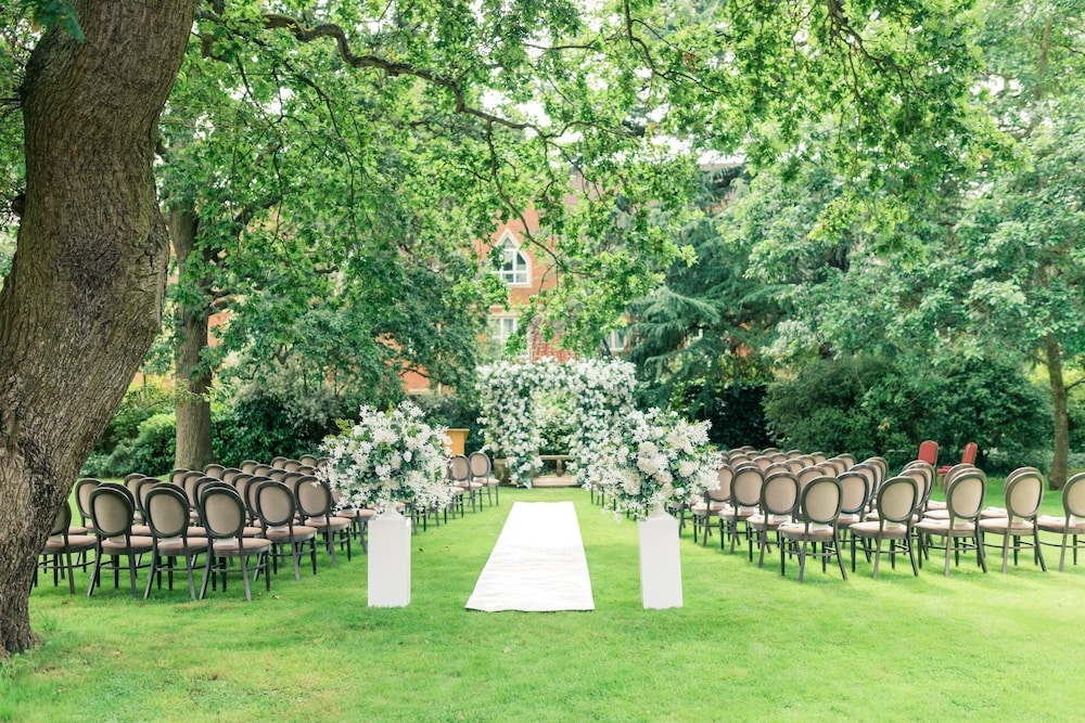 야외 결혼식 공간