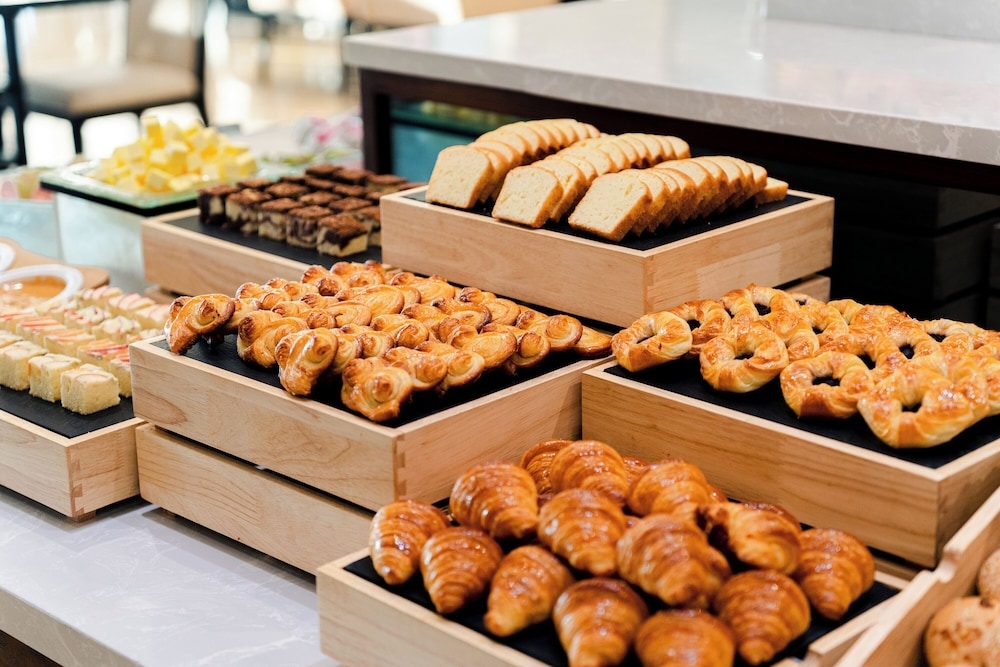 뷔페 아침 식사