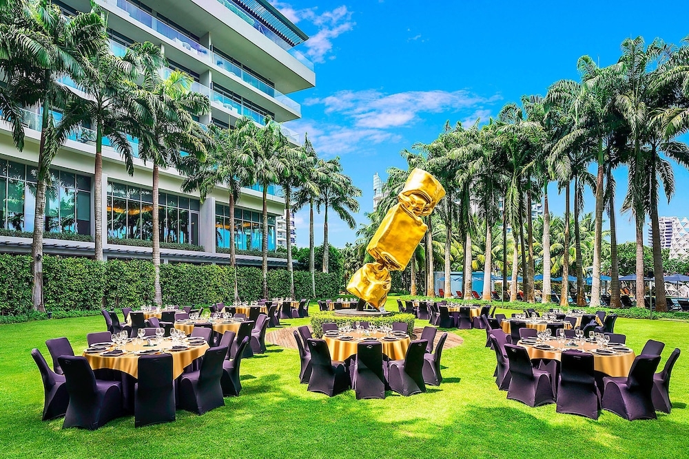 야외 결혼식 공간