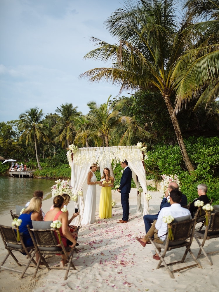 야외 결혼식 공간