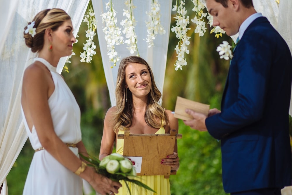 야외 결혼식 공간