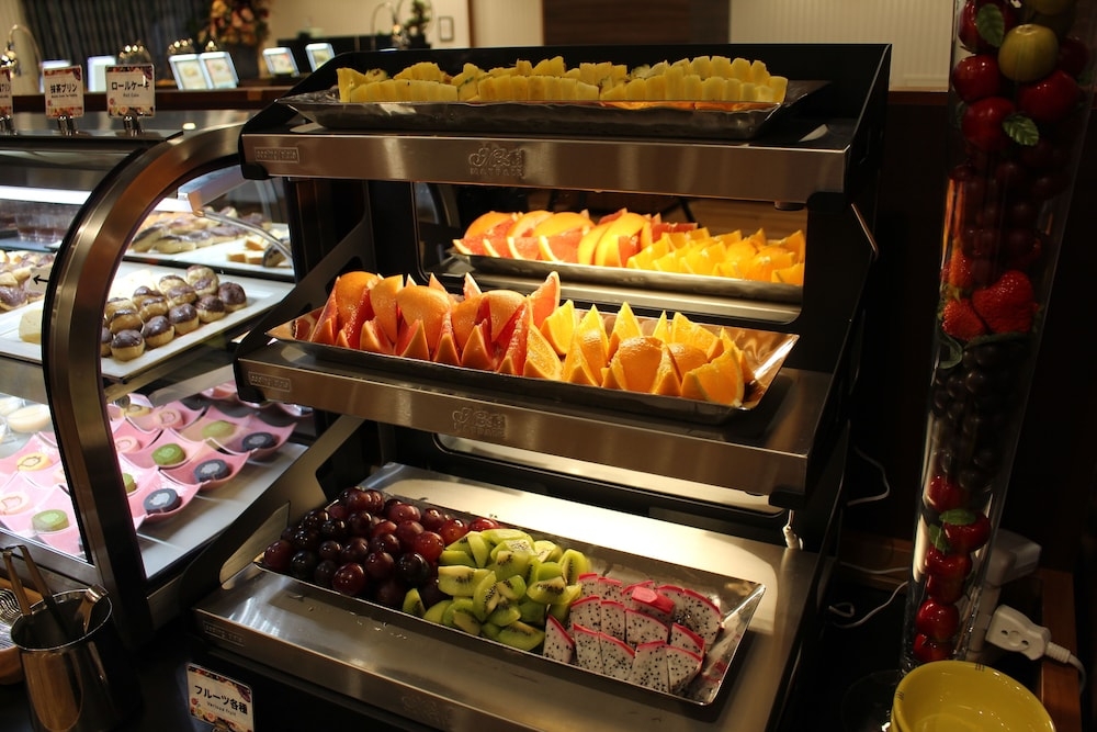 뷔페 아침 식사