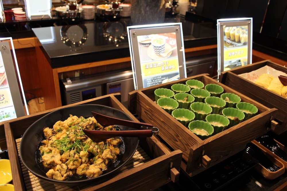 뷔페 아침 식사