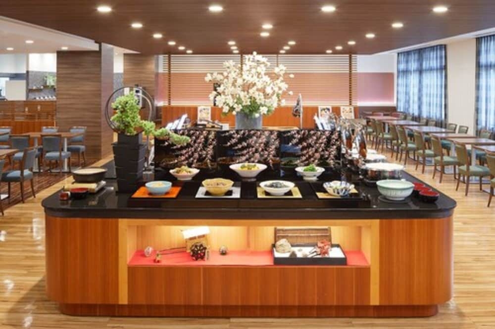 뷔페 아침 식사