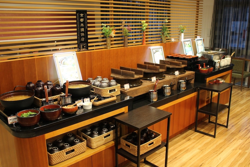 뷔페 아침 식사