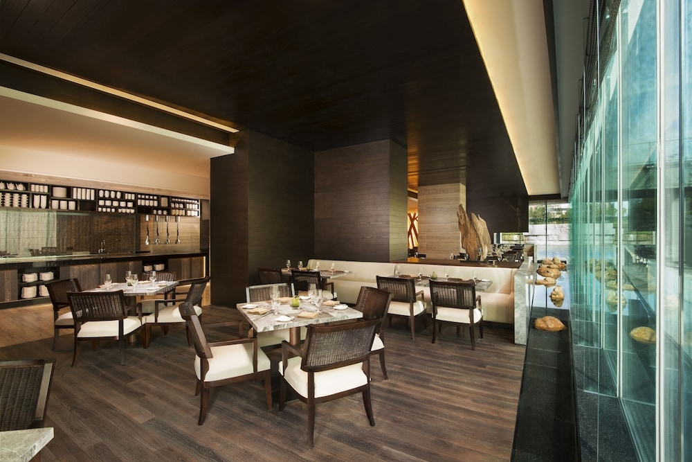 뷔페 아침 식사