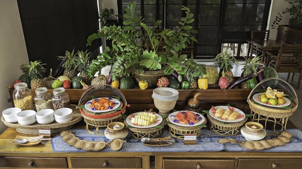 뷔페 아침 식사