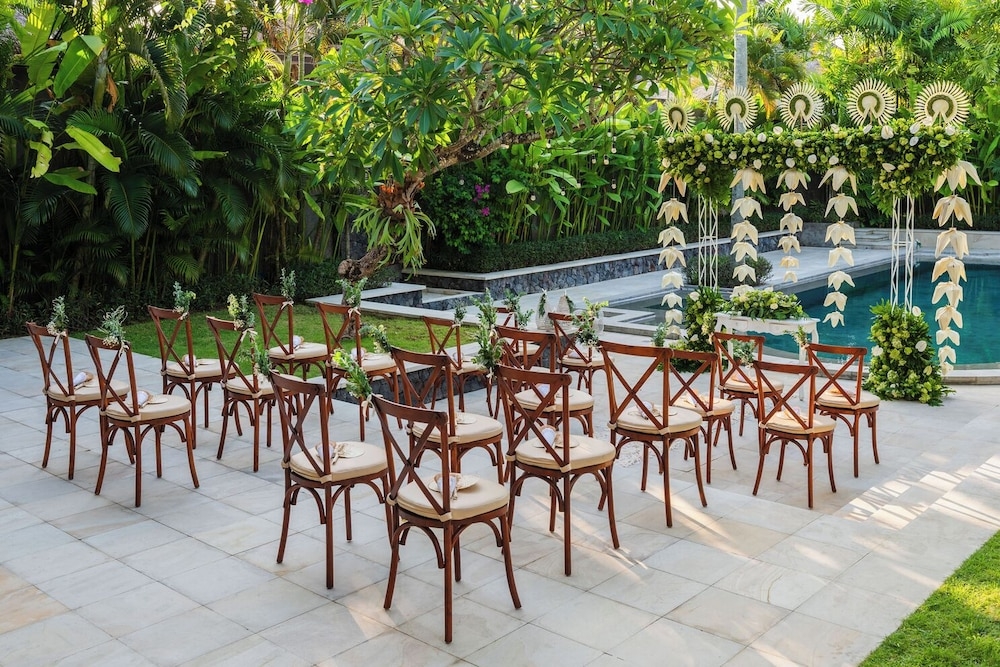 야외 결혼식 공간