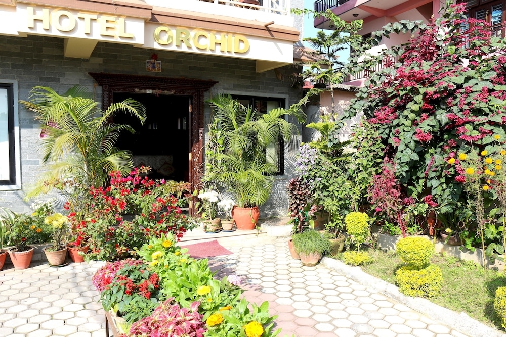 숙박 시설 입구