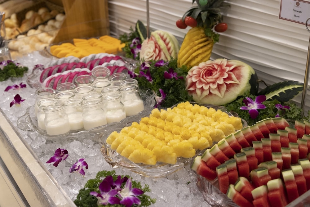 뷔페 아침 식사