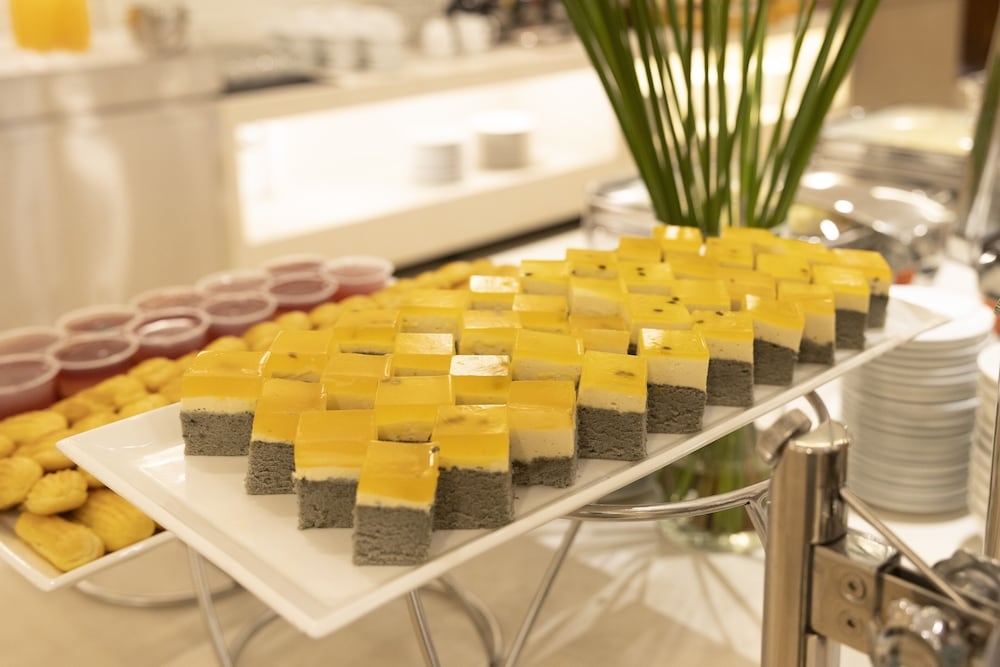 뷔페 아침 식사