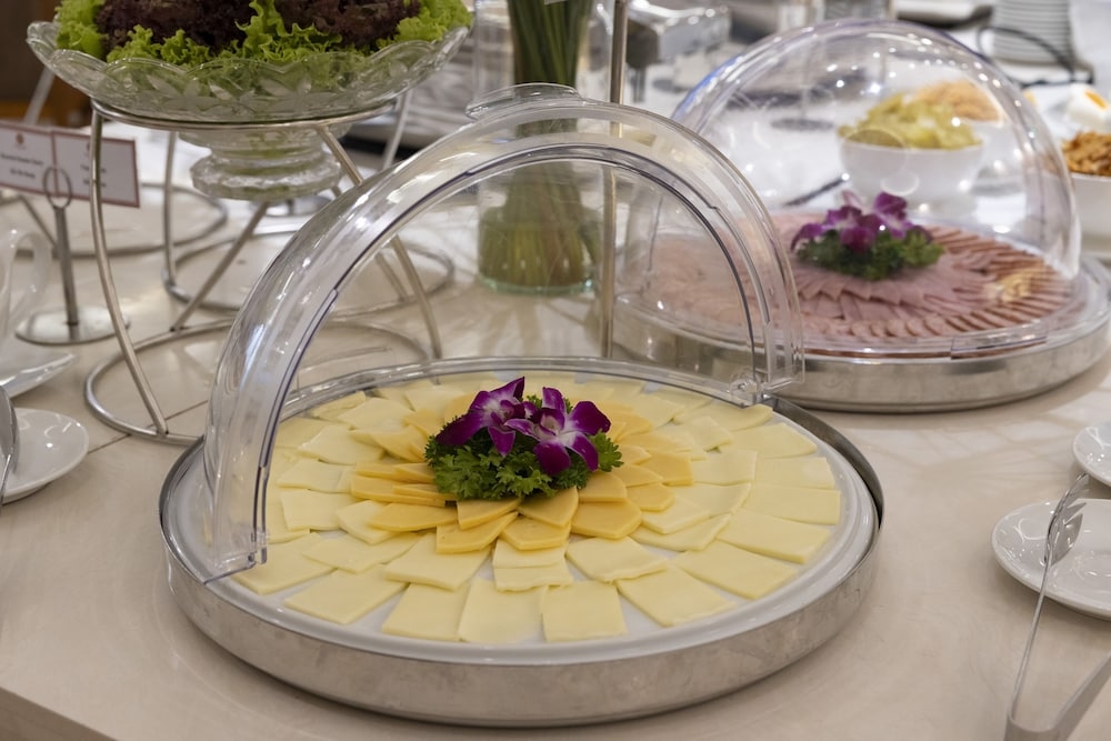 뷔페 아침 식사