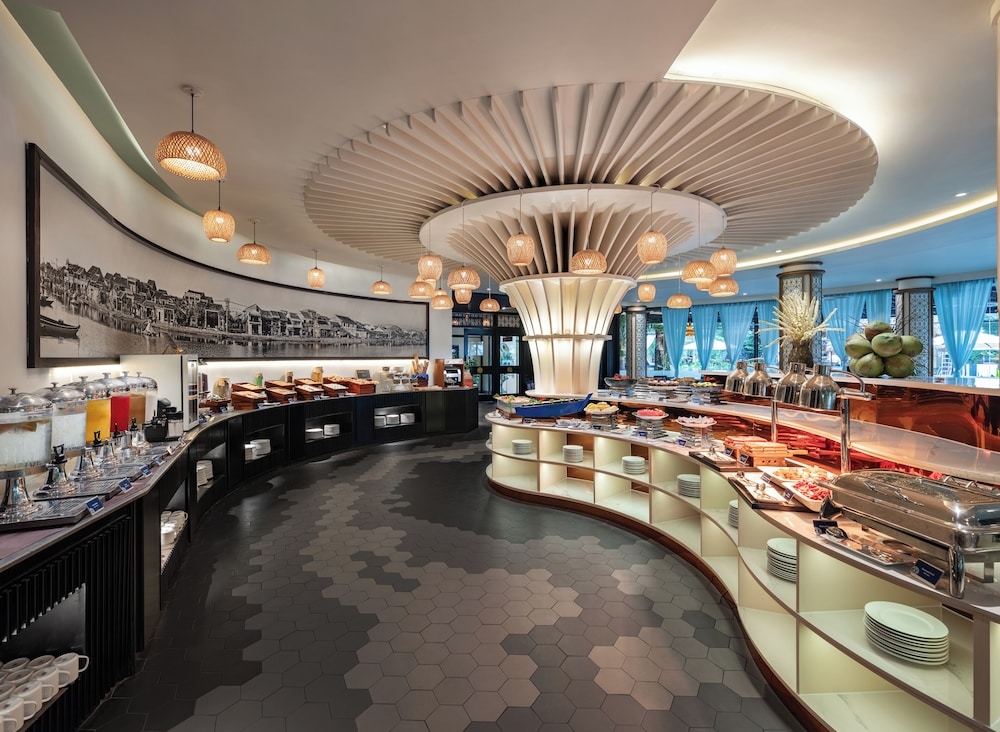 뷔페 아침 식사