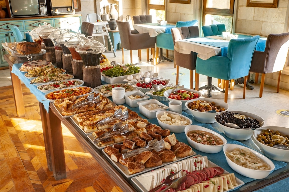 뷔페 아침 식사