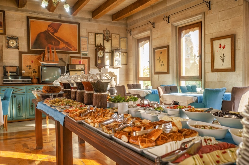 뷔페 아침 식사