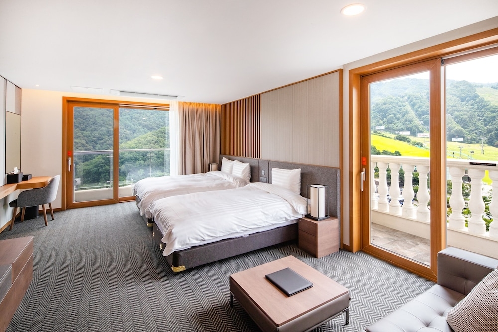 객실에서 보이는 전망