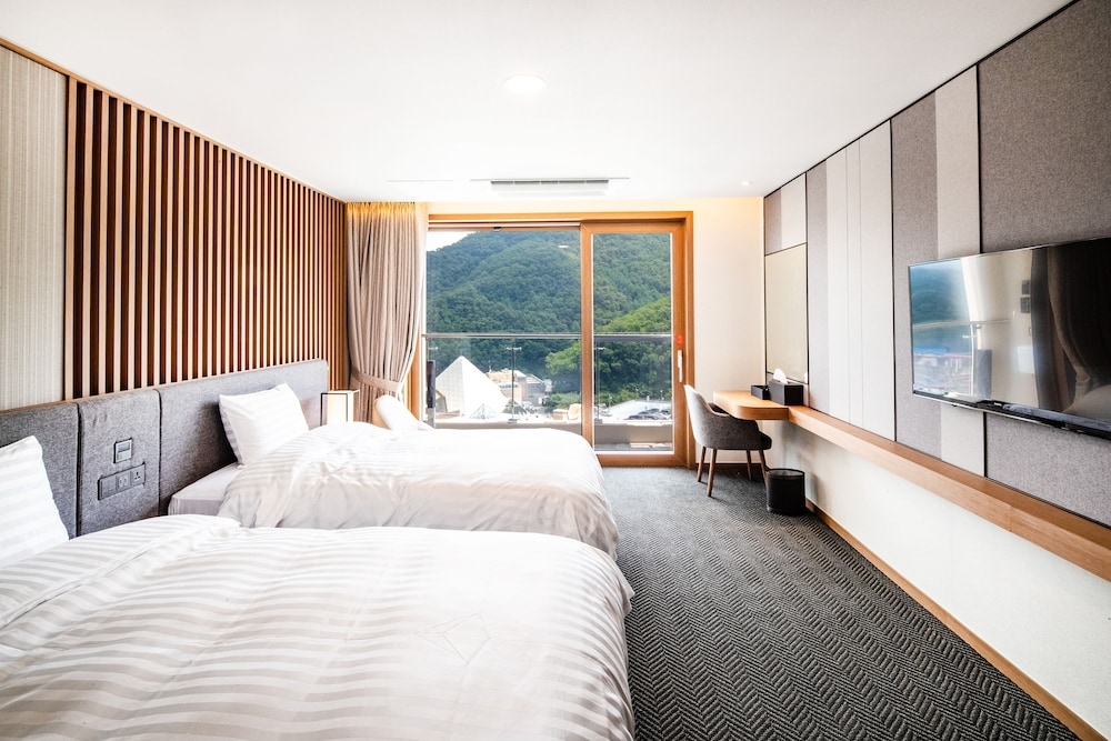 객실에서 보이는 전망