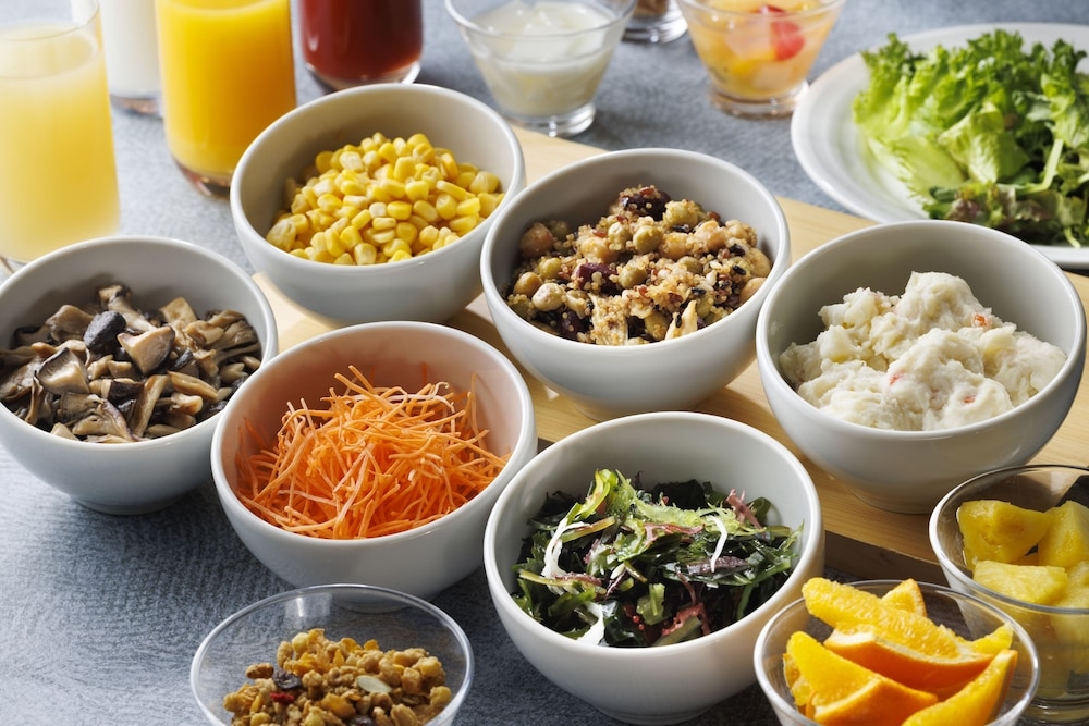 뷔페 아침 식사