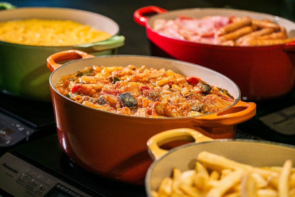 뷔페 아침 식사