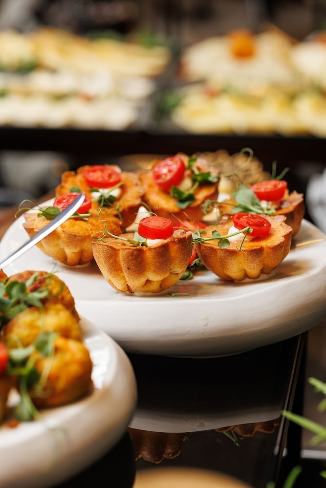 뷔페 아침 식사