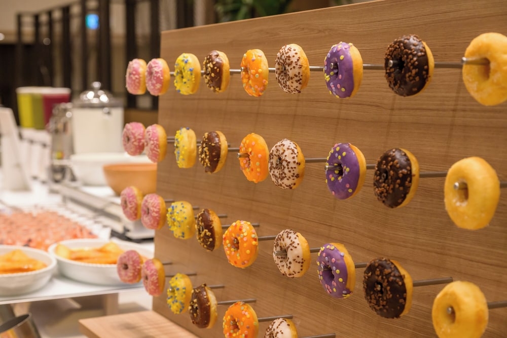 뷔페 아침 식사