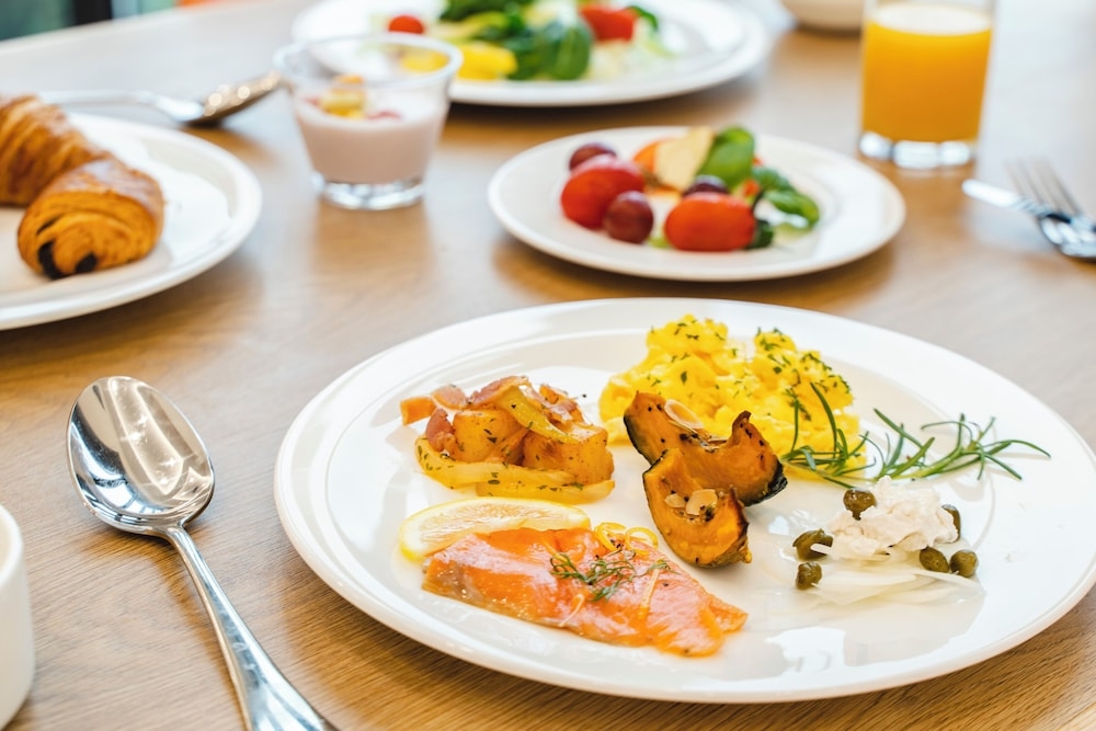 뷔페 아침 식사