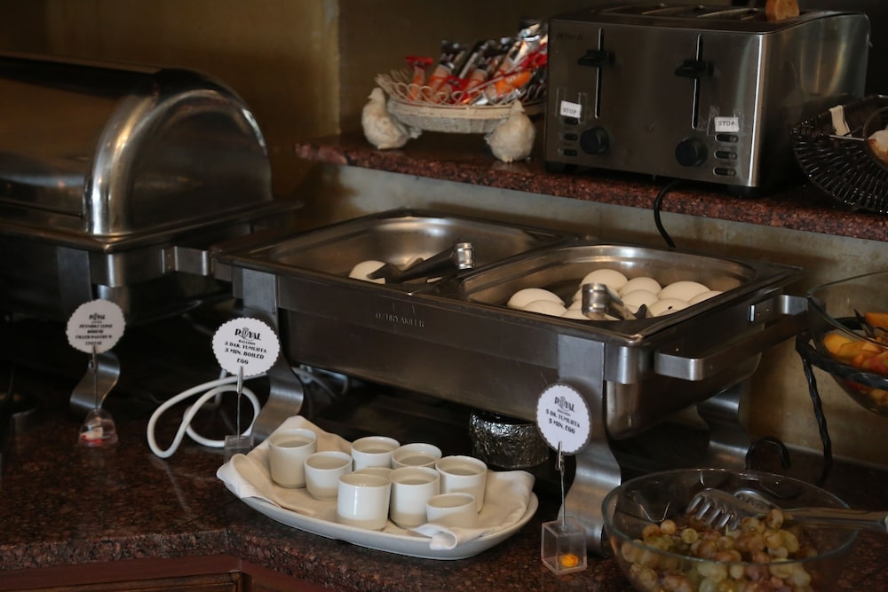 뷔페 아침 식사